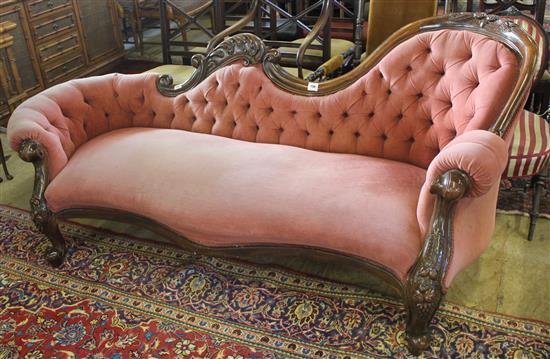 Victorian chaise lounge